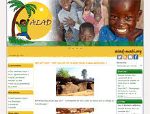 Tablet Screenshot of alad-mali.org